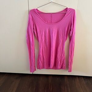 Lululemon Pink Long Sleeve